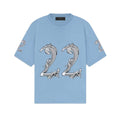 Amiri Oversized 22 Tee Ashley Blue