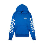 Amiri Bones Stacked Hoodie Blue