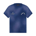 Amiri Collegiate Tee Navy Blue