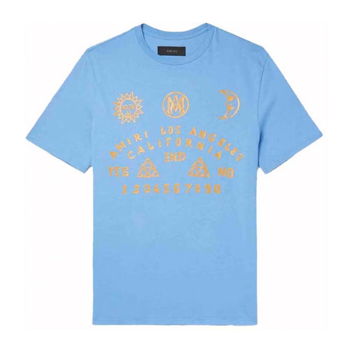 AMIRI Ouija Board Tee Carolina Blue