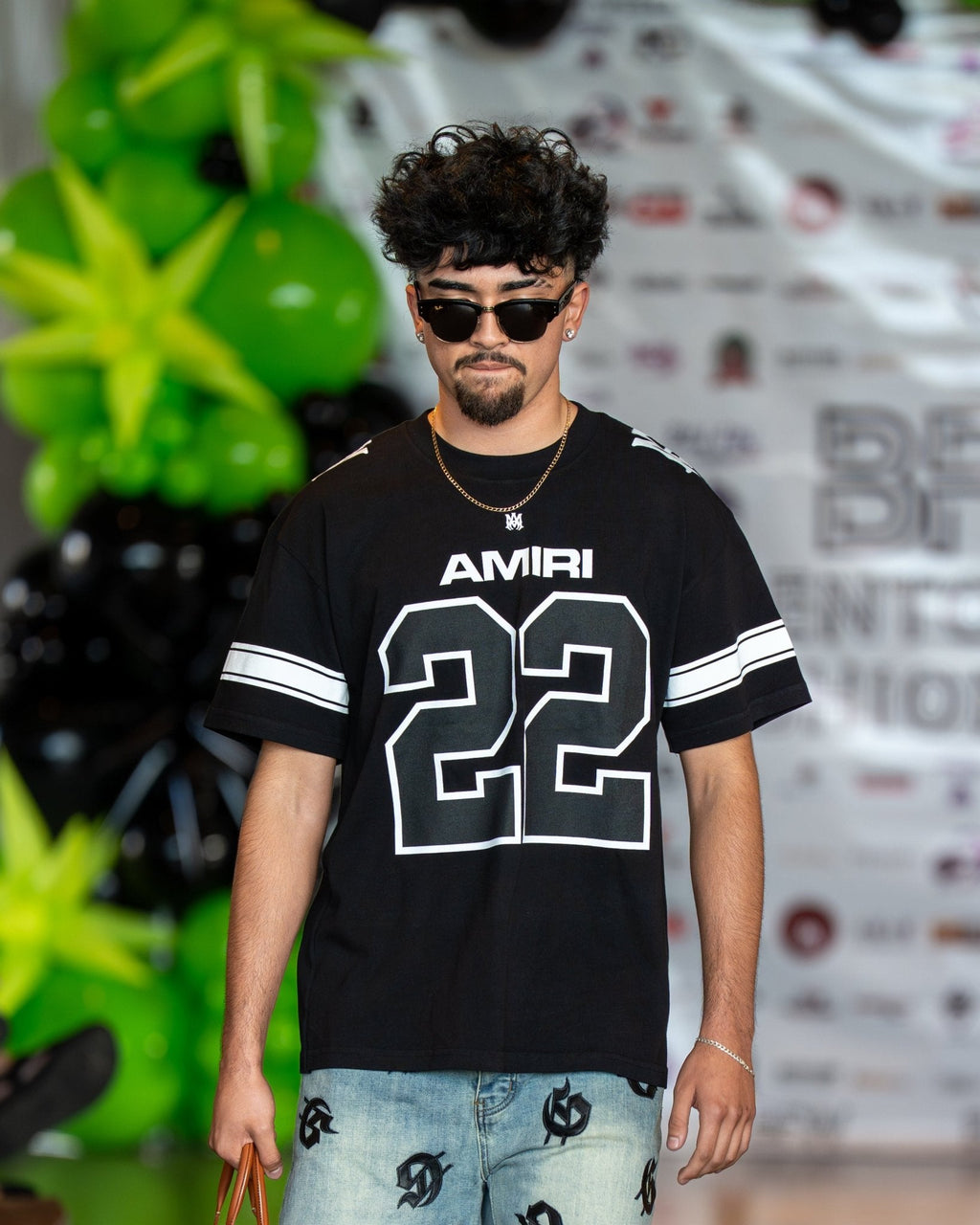Amiri Skater Tee Black