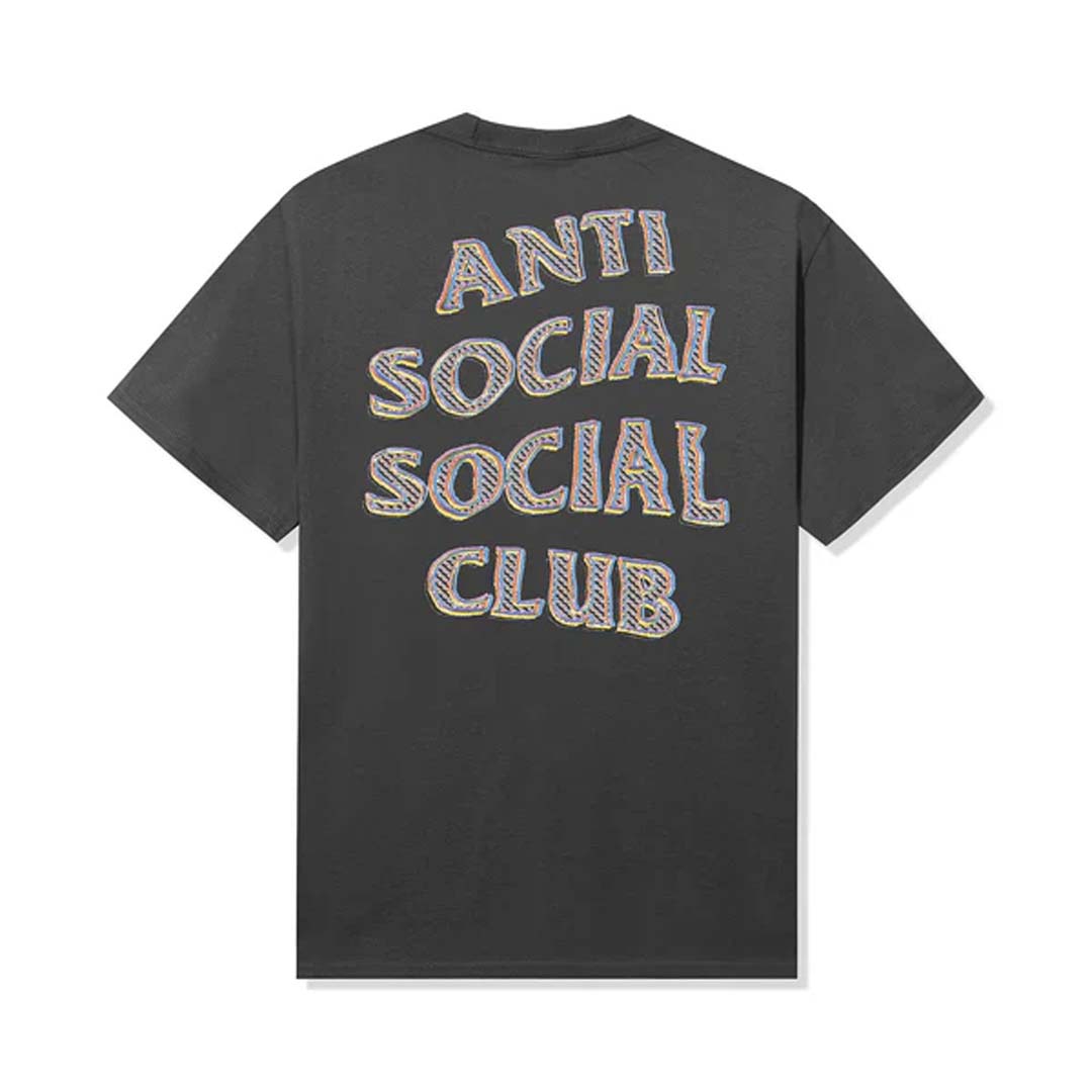 Anti Social Social Club Blurred Lines Tee Grey