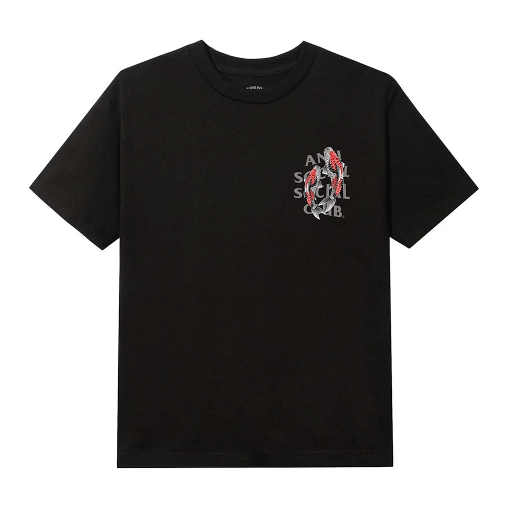 Anti Social Social Club Koi Garden 3M Black Tee