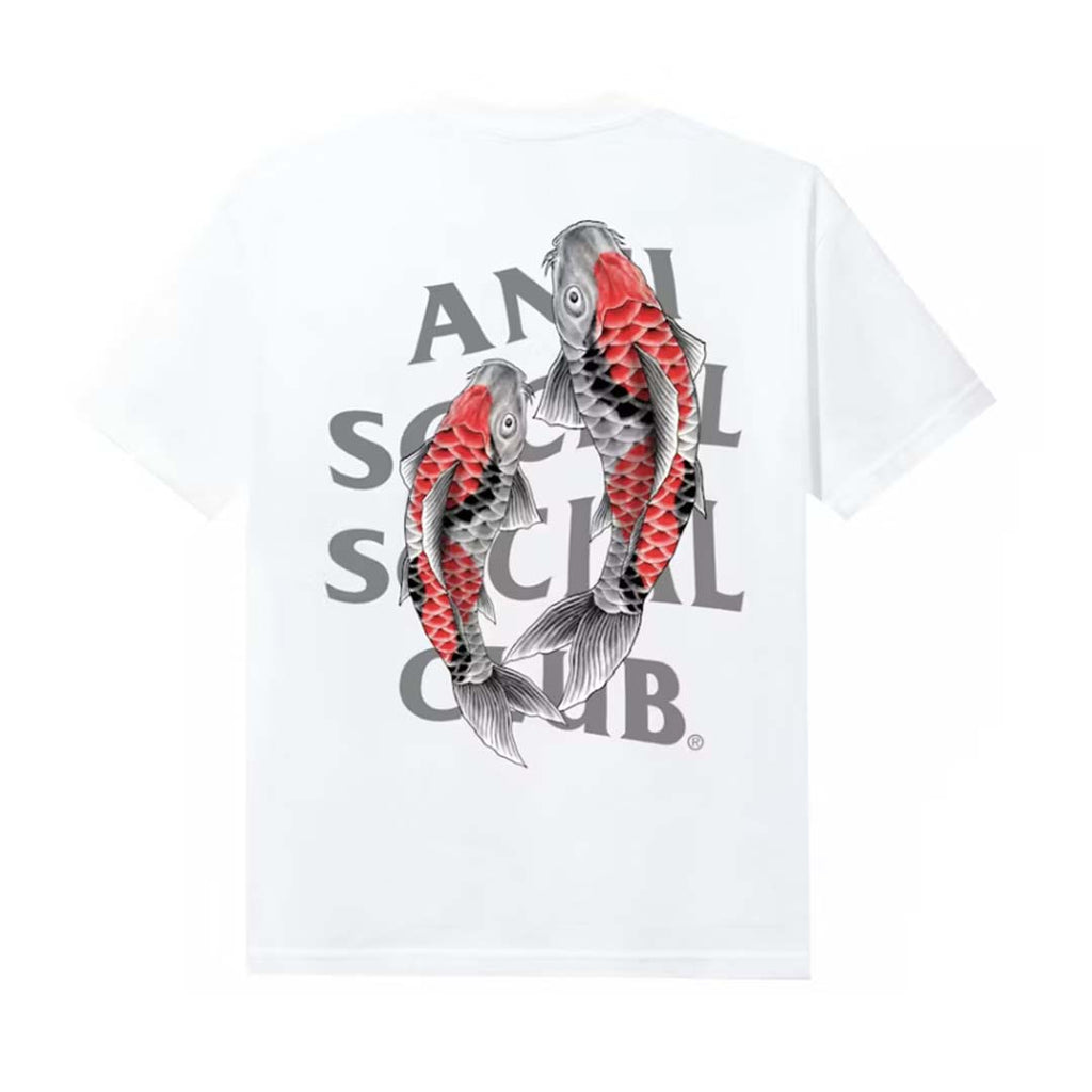 Anti Social Social Club Koi Garden 3M White Tee