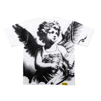 Awful Lot of Cough Syrup Cupid Tattoo White Black
