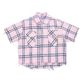 Awful Lot of Cough Syrup Distressed Pink Flannel