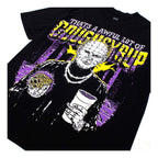 Awful Lot of Cough Syrup Hellraiser Tee Black