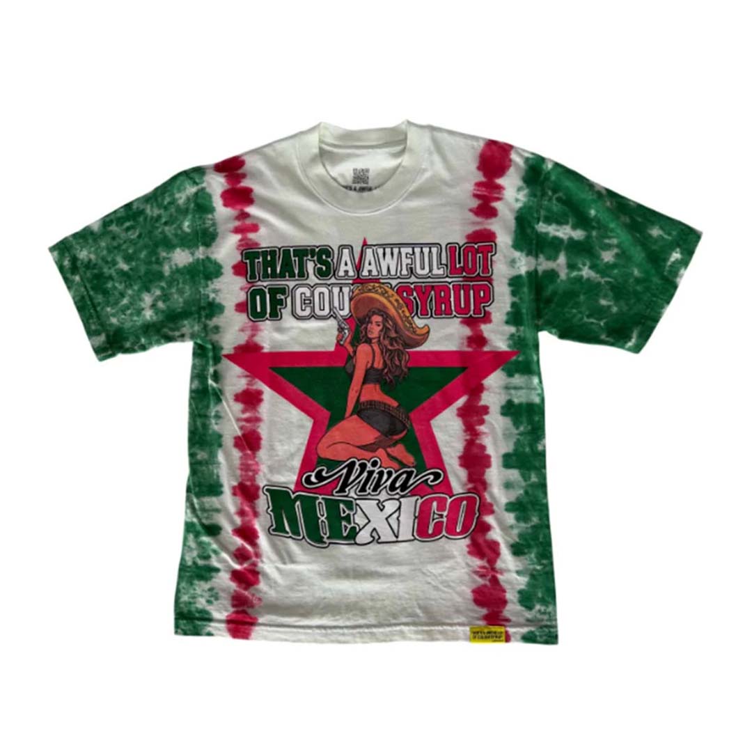 Awful Lot of Cough Syrup Viva Mexico Tee