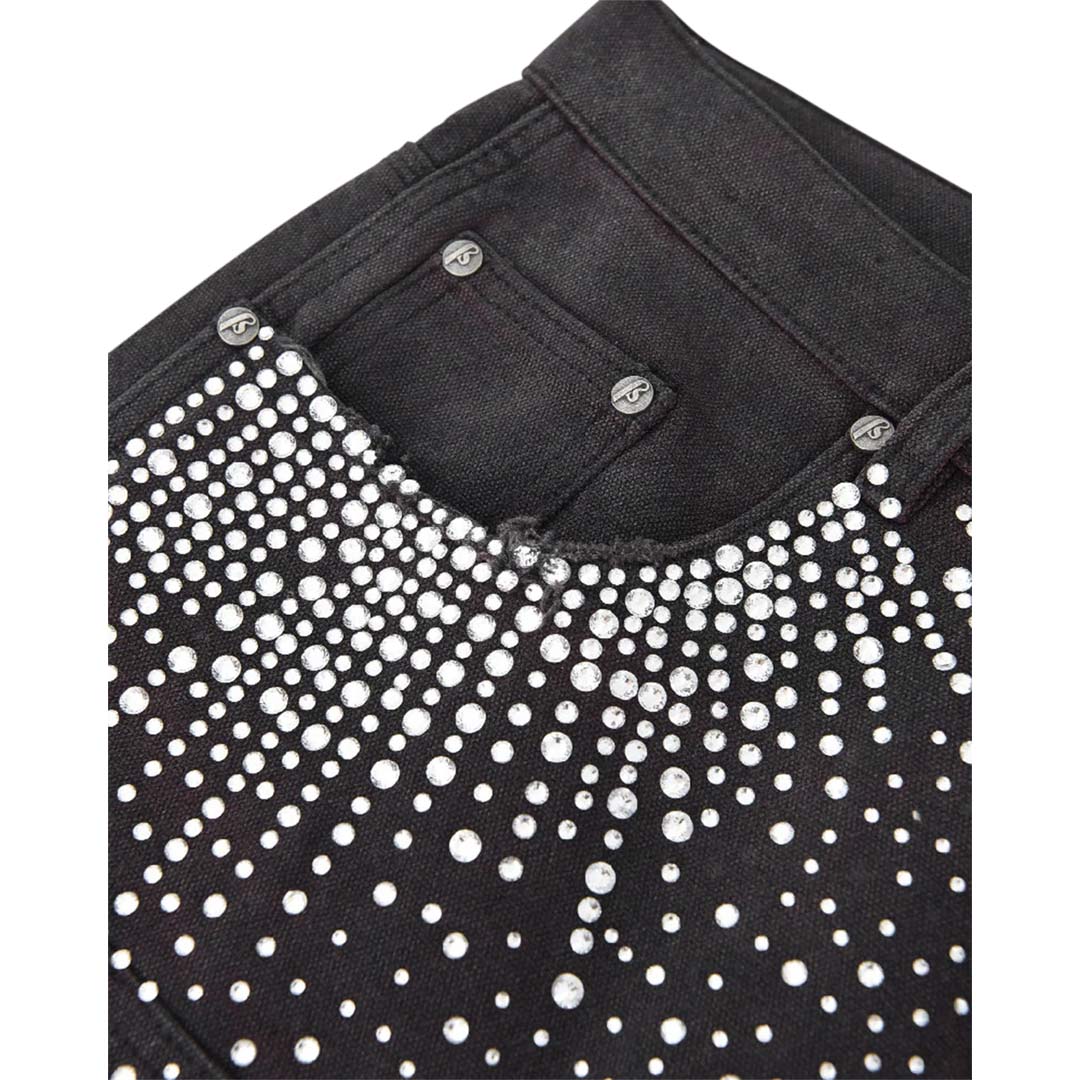 Birth of Royal Child Redial Diamond Shorts Black