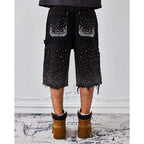 Birth of Royal Child Redial Diamond Shorts Black
