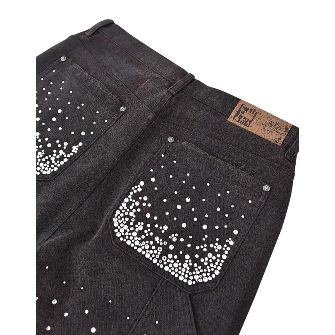 Birth of Royal Child Redial Diamond Shorts Black