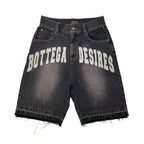 Bottega Desires Denim Shorts Black