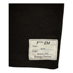 Bottega Desires Fuck Em Black Tee