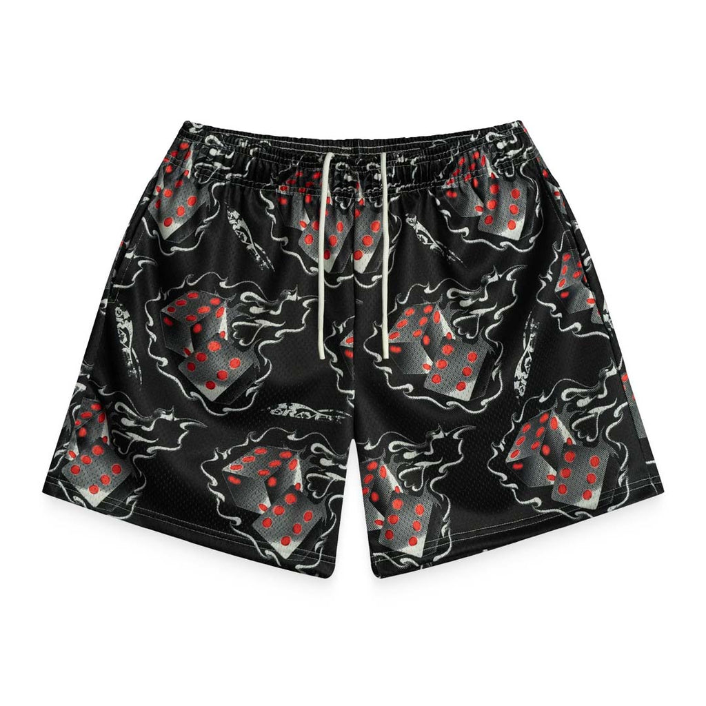 Bravest Studios Black Dice Shorts