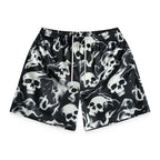 Bravest Studios Black Skelly Shorts