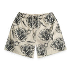 Bravest Studios Cream Dice Shorts