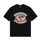 Broken Planet Grid Tee Black
