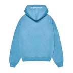Broken Planet Heather Light Blue Zip Up Hoodie