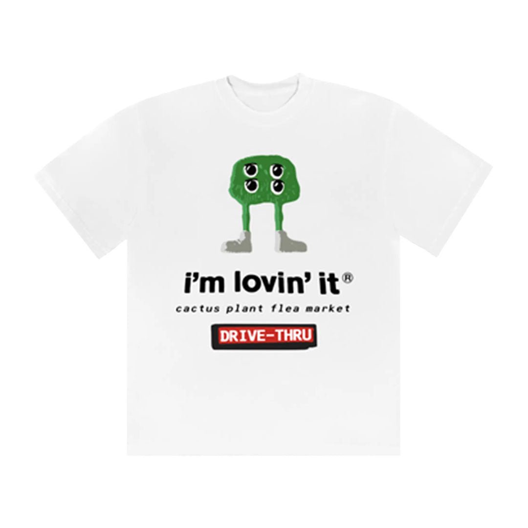 Cactus Plant Flea Market x McDonald's Fry Guy Tee White