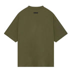 Essentials Fear of God Jersey Crewneck Tee Military