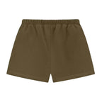 Essentials Fear of God Soccer Shorts Olive