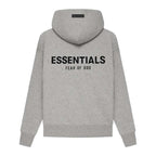 Fear of God Essentials KIDS Dark Oatmeal Hoodies