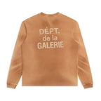 Gallery Dept. French Faded Long Sleeve Tee Cocoa Brown