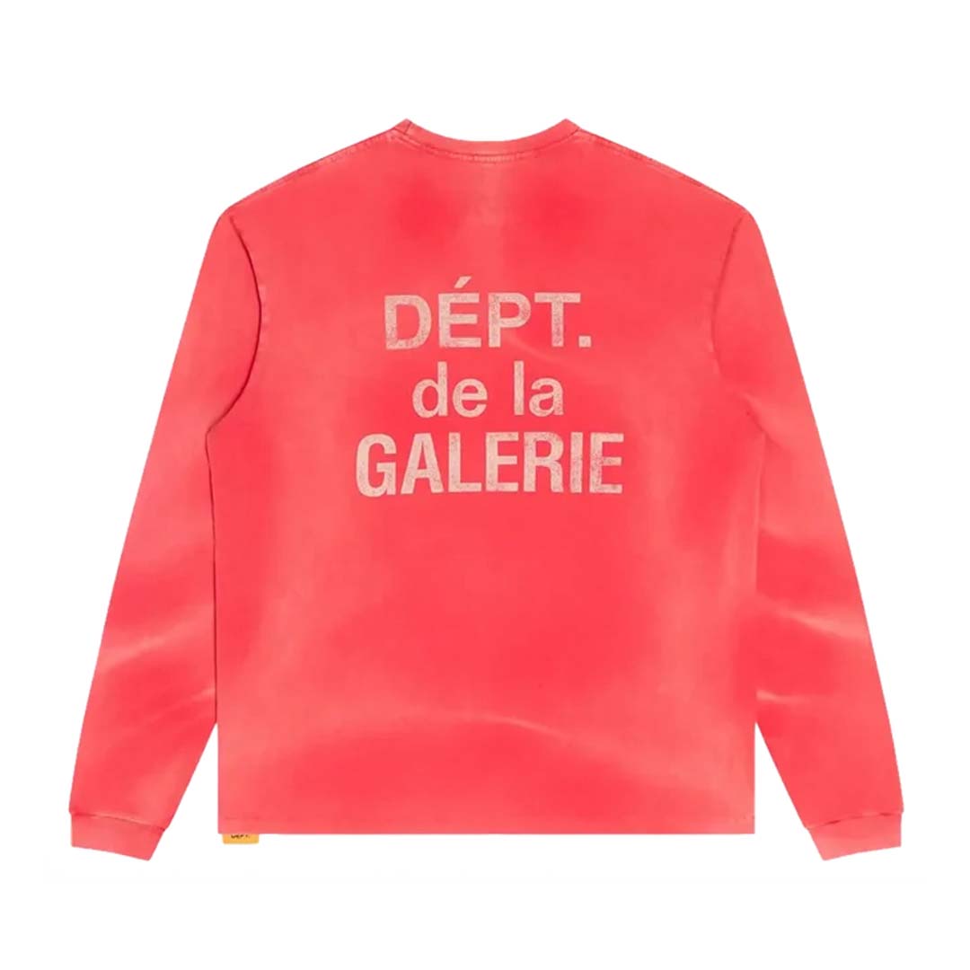 Gallery Dept. French Faded Long Sleeve Tee Red