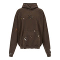 Gallery Dept. French Logo Brown Paint Splatter Hoodie
