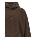 Gallery Dept. French Logo Brown Paint Splatter Hoodie