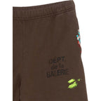 Gallery Dept. French Logo Brown Paint Splatter Sweatpants