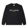 Gallery Dept. French Logo Lux Long Sleeve Tee Vintage Black
