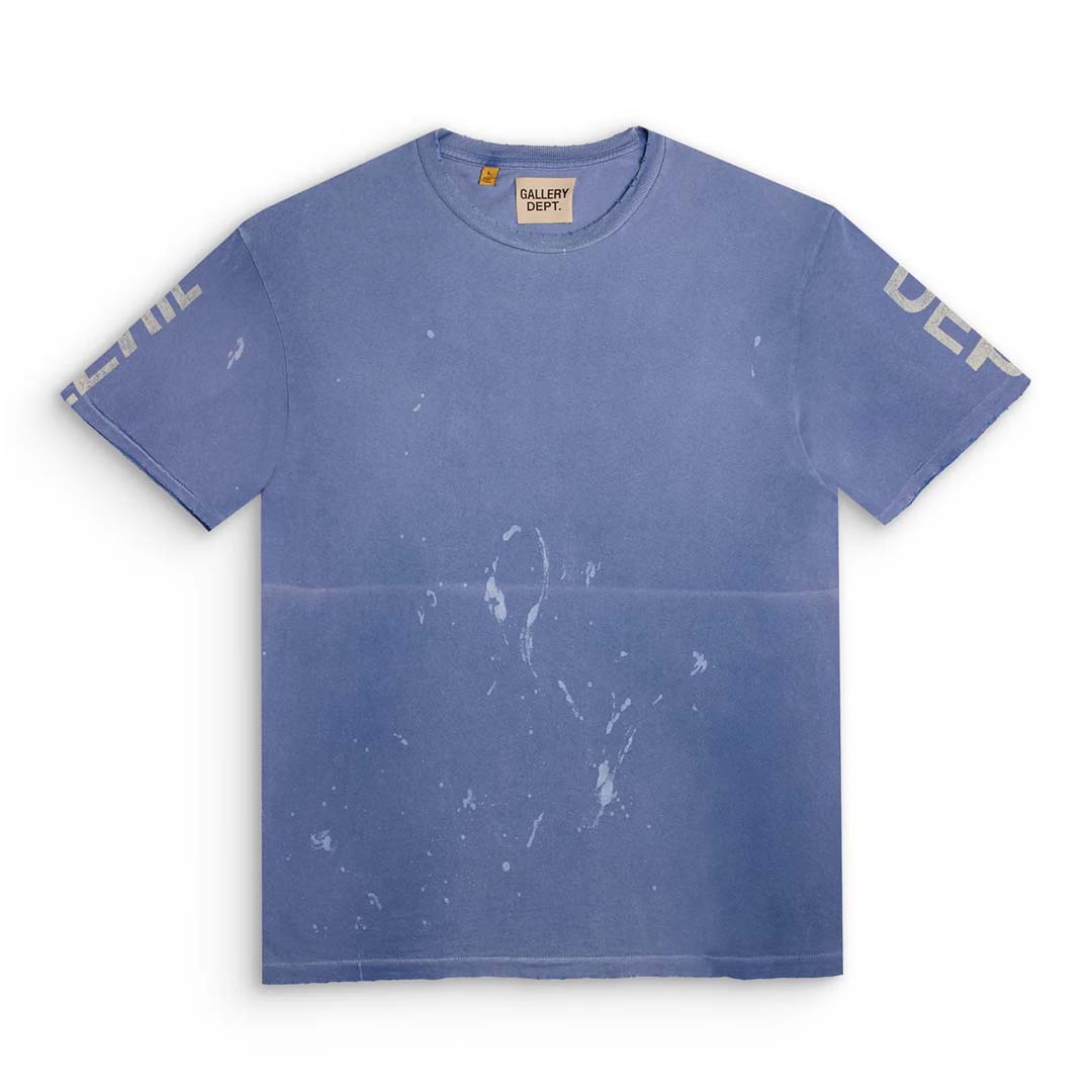 Gallery Dept. Painted French Faded Blue White Tee