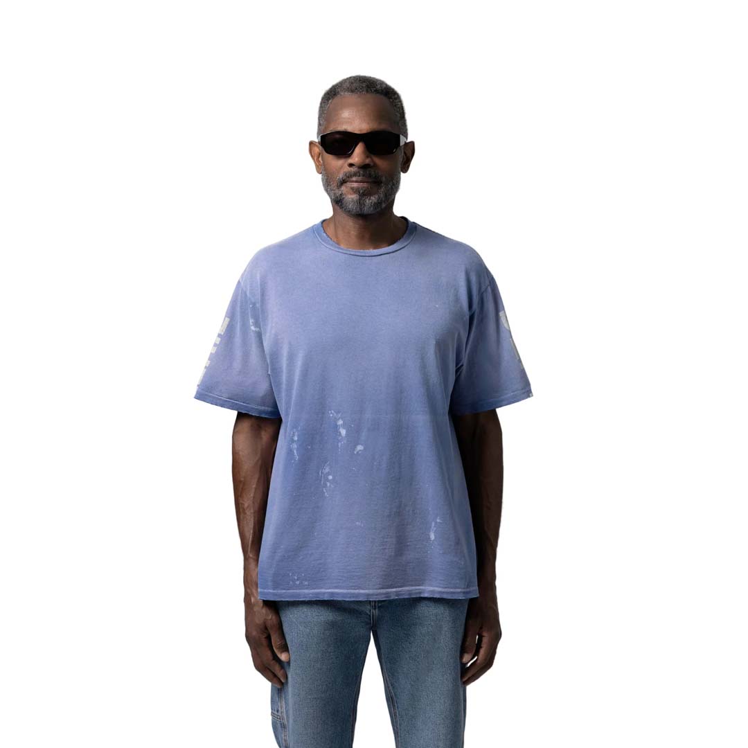 Gallery Dept. Painted French Faded Blue White Tee