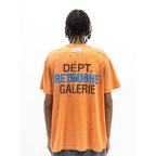 Gallery Dept. Retouche French Distressed Orange Tee