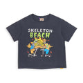 Gallery Dept. Skeleton Beach Tee Vintage Black Sun Spiral