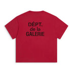 Gallery Dept. Souvenir French Logo Tee Red Black