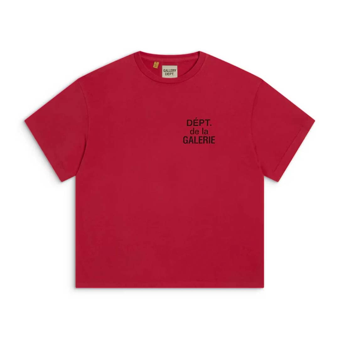 Gallery Dept. Souvenir French Logo Tee Red Black