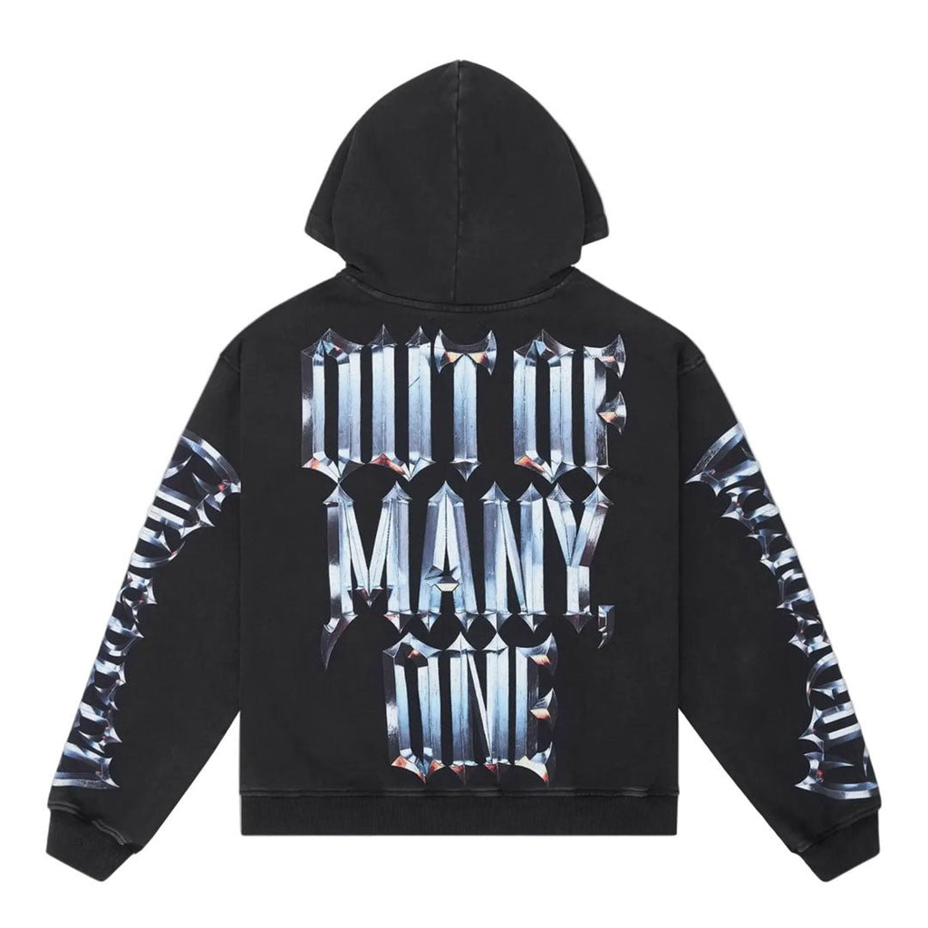 Godspeed Chrome Motto Hoodie Black Wash