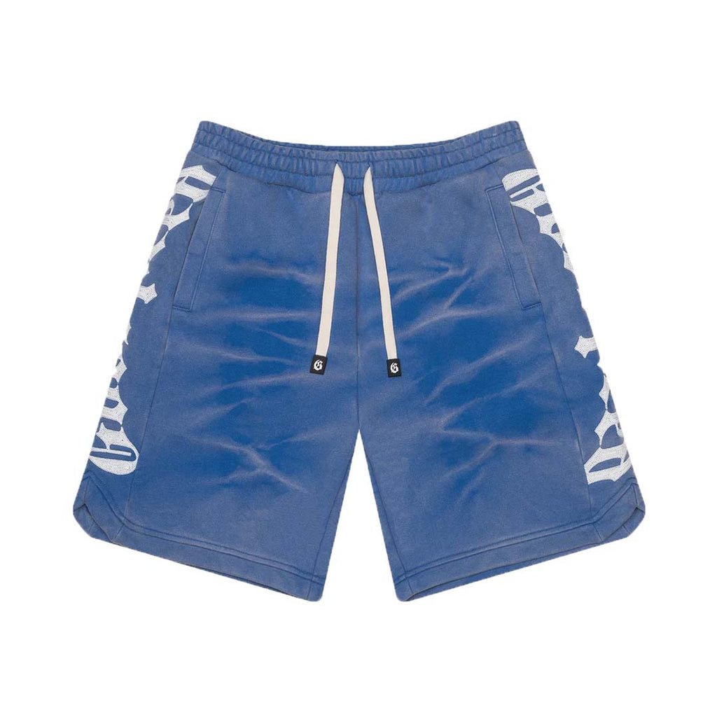 Godspeed Courtside Shorts Blue Tie Dye