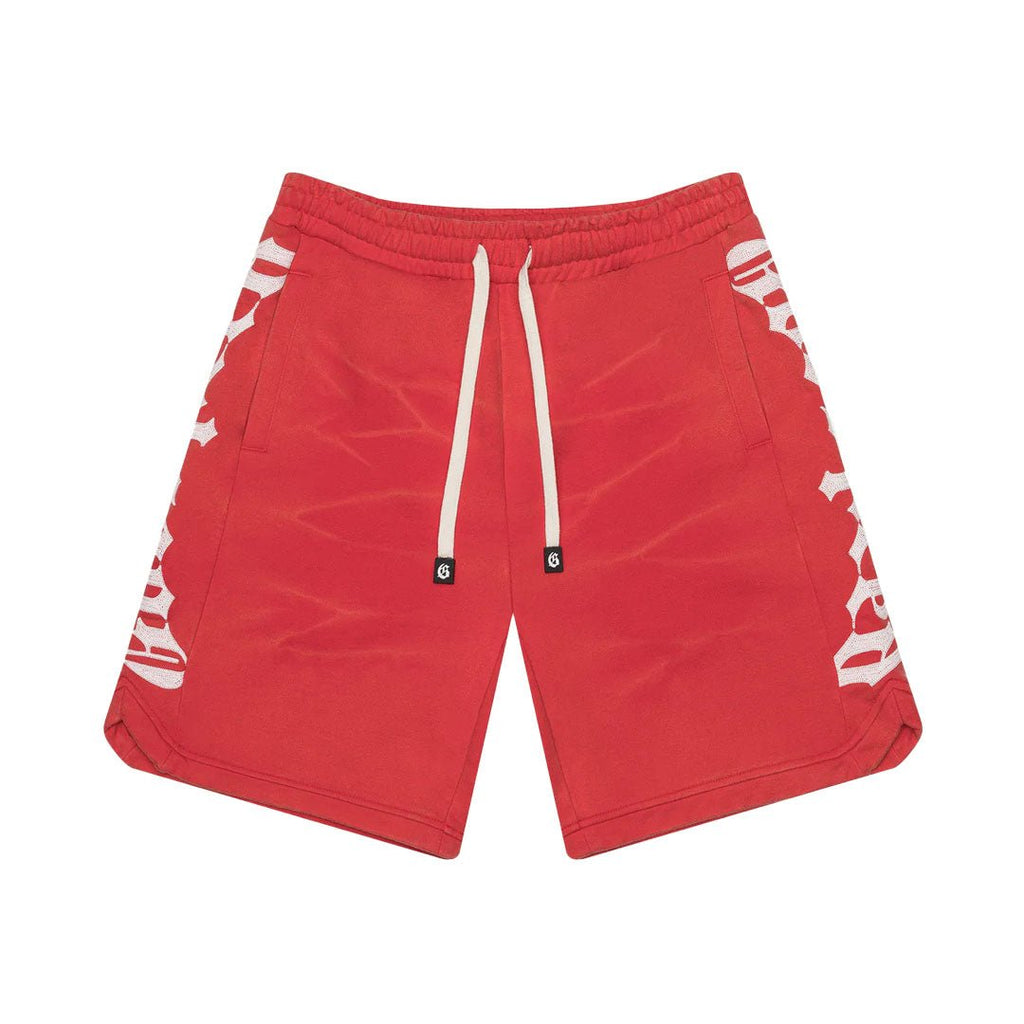 Godspeed Courtside Shorts Red Wash