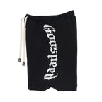 Godspeed Courtside Sweat Shorts Black White