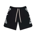 Godspeed Courtside Sweat Shorts Black White