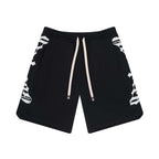 Godspeed Courtside Sweat Shorts Black White
