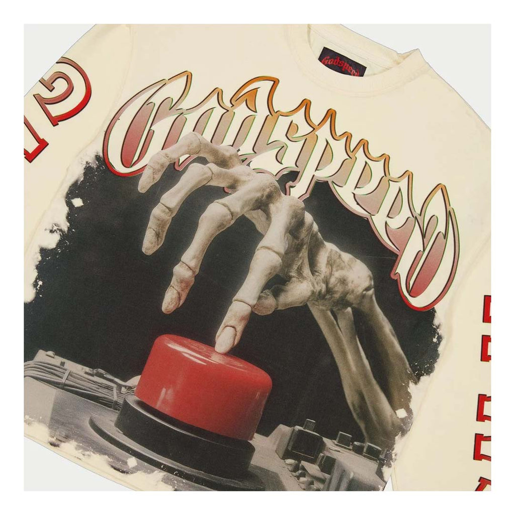Godspeed Detonator Long Sleeve Tee Bone