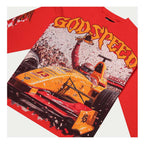 Godspeed F1 Finishline Long Sleeve Tee Red