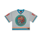 Godspeed First Down Jersey Grey Blue Orange