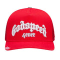 Godspeed Forever Trucker Hat Cherry Red