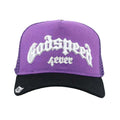 Godspeed Forever Trucker Hat Purple/Black